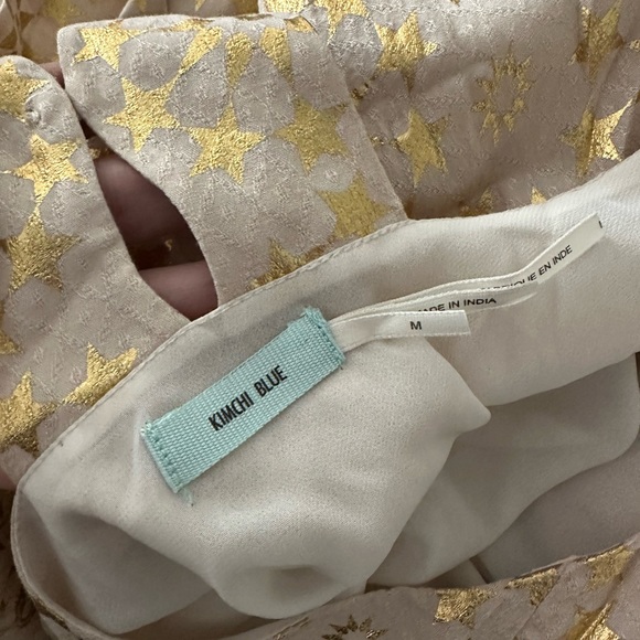 Kimchi Blue Gold Star Halter Dress - Picture 7 of 7